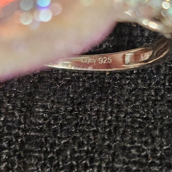 Gorgeous Moissanite 3 ring set. Size 8 - Picture 8 of 14